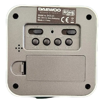 Daewoo International Digital Alarm Clock Thermometer - Imported from UK